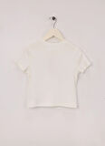 Koton Baskılı Ekru Kadın T-Shirt 5SKG10165AK