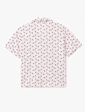 Köpek Grafik Baskılı Kısa Kollu Pamuklu Gömlek Yaka Pijama Takımı