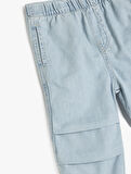 Pamuklu Paraşüt Denim Pantolon