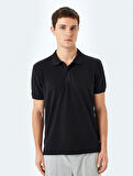 Slim Fit Kısa Kollu Pamuklu Polo Yaka Tişört