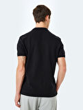 Slim Fit Kısa Kollu Pamuklu Polo Yaka Tişört