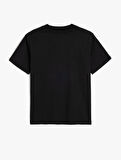 Bisiklet Yaka Pamuklu Kısa Kollu Basic Slim Fit Tişört