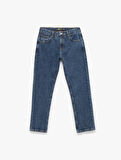 Normal Bel Pamuklu 90's Slim Fit Jean Pantolon - Howland Jean