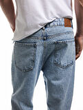 Pamuklu Cepli Loose Fit Jean Pantolon - Steve Jean