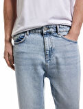 Pamuklu Cepli Loose Fit Jean Pantolon - Steve Jean