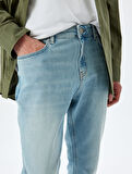 Slim Fit Kot Pantolon - Brad Jean