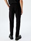 Slim Fit Pamuklu Gabardin Pantolon