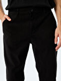 Slim Fit Pamuklu Gabardin Pantolon