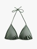 Astarlı İpli Üçgen Bikini Üstü