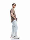 Loose Straight Fit Denim Pantolon - Loose Straight Fit Jeans