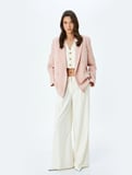 Kruvaze Oversize Blazer Ceket