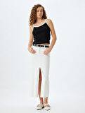 Basic Atlet Fitilli Kolsuz Biyeli Slim Fit