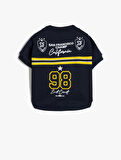 Bisiklet Yaka Fermuarlı Köpek Sweatshirtü