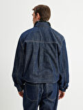 Oversize Kot Ceket Crop Boy Kapaklı Cep Detaylı Pamuklu