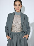 Blazer Ceket Cepli Kruvaze Regular Fit