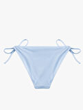 Astarlı Parlak Yanları İpli Bikini Altı