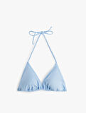 Astarlı İpli Üçgen Bikini Üstü