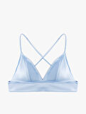 Bağlamalı Arkası Çapraz Askılı Bralet Bikini Üstü
