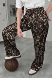 Leopar Desenli Pantolon