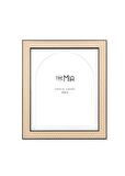 The Mia Rotan Fotoğraf Çerçevesi Siyah 30x25 cm