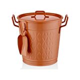 THE MİA PZM0089 PRİZMA DETERJAN SAKLAMA KABI TERRACOTA