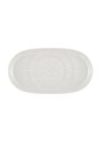 The Mia Noon Oval Servis 2li Krem 29 cm