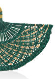 The Mia Dekoratif Yelpaze Duvar Dekoru 1x46x29 cm DKR0586