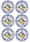 The Mia Odore Di Limone Servis Tabağı 6lı Set 26 cm ODL003