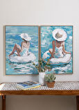 The Mia Summer Kanvas Tablo 60x90 cm TBL0068