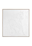 The Mia Kabartma Kanvas Tablo 100x100 cm TBL0078