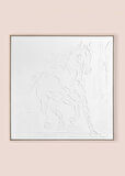 The Mia Kabartma Kanvas Tablo 100x100 cm TBL0078