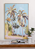 The Mia Palm Kanvas Tablo 80x120 cm TBL0086