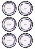 The Mia Provence Yemek Tabağı 6lı Set 20 cm