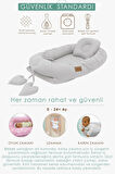 Babynest Ortopedik Bebek Yatağı, Anne Yanı Bebek Yatağı, Ergonomik Tasarım, Morremix Serisi