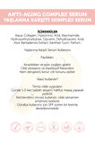 Yaşlanma Karşıtı -Aloe Vera/Collagen/Hyaluronic Acid/Niacinamide-Nemlendirici Complex Serum