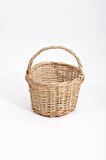 Hasır Balkon Sepeti H: 28 cm 
