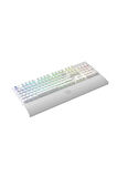Pusat Rapid Ultra Monster Tactile Red Switch 80M Tıklama Kablolu Mekanik RGB Oyuncu Klavyesi-Beyaz