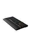 Pusat Rapid Ultra Monster Tactile Red Switch 80M Tıklama Kablolu Mekanik RGB Oyuncu Klavyesi-Siyah