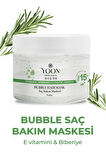 Biberiyeli Saç Maskesi, E Vitamini & Peeling Etkili - Saç Tellerini Güçlendirir ve Kırıkları Onarır