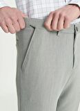 Altınyıldız Classics Normal Bel Normal Paça Slim Fit Haki Erkek Pantolon 4A0124200024