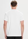 Altınyıldız Classics Beyaz Erkek T-Shirt 4A4824200001