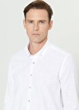 Altınyıldız Classics Beyaz Erkek Gömlek 4A2024200006