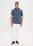 Altınyıldız Classics Lacivert Erkek Polo T-Shirt 4A4824200028