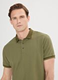 Altınyıldız Classics Haki Erkek Polo T-Shirt 4A4824200030
