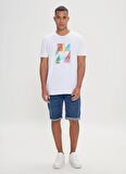 Altınyıldız Classics Beyaz Erkek T-Shirt 4A4824200037