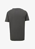 Bisiklet Yaka Antrasit Erkek T-Shirt 4C4800000012