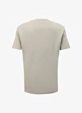 Bisiklet Yaka Bej Erkek T-Shirt 4C4800000012