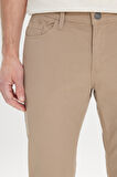 Slim Fit Dar Kesim 5 Cep Armürlü Esnek Pantolon