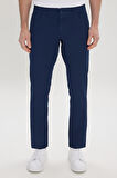 Pamuklu Slim Fit Dar Kesim 5 Cep Armürlü Esnek Pantolon