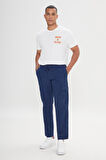 Comfort Fit Rahat Kesim Pamuklu Esnek Yan Cepli Kargo Pantolon